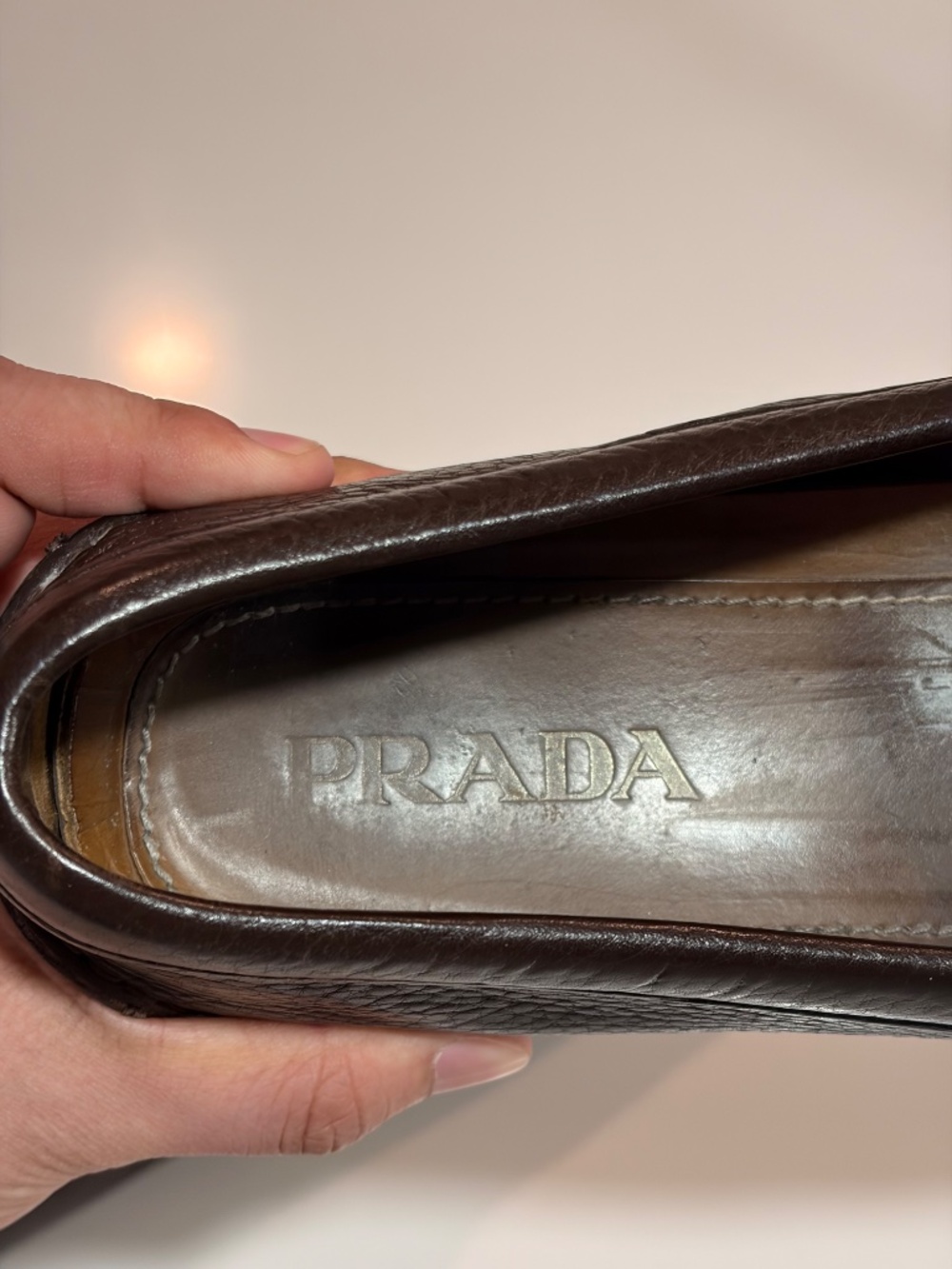 Prada Loafer/Driver Men shoes. US 10 New- Never worn - Picture 6 of 10